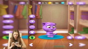 Мой Говорящий Том 2 НОВАЯ ИГРА #7 Друзья Анджела Хомяк My Talking Tom 2 Игровой мультик для детей