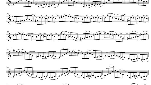 Franz Wohlfahrt - 60 Studies for Violin, Op. 45, No. 22