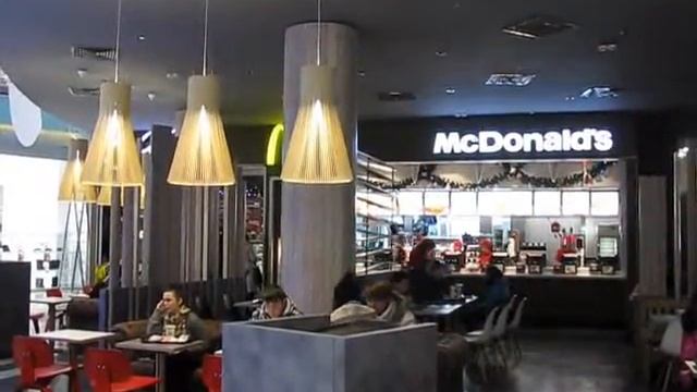 новый Макдональдс Харьков Авэ Плаза new McDonald's Kharkov Ave Plaza смотреть онлайн