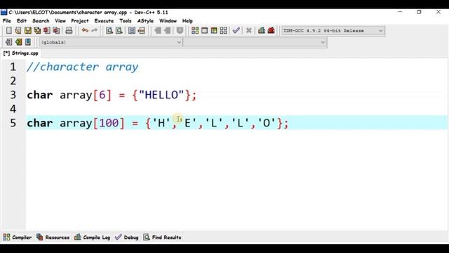 # 21 Strings(Character array) in C Programming | Part-1 | Live examples |Tamil смотреть онлайн