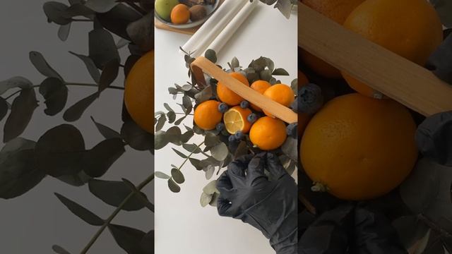 Цветочная композиция в корзине смотреть онлайн