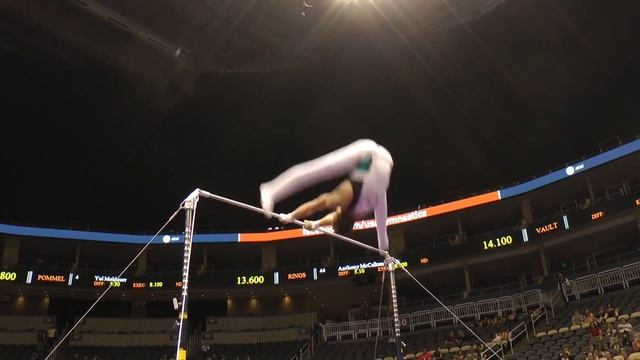 Michael Burns – Horizontal Bar – 2014 P&G Championships – Jr. Men Day 1 смотреть онлайн