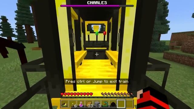 Escaping Hell CHOO CHOO CHARLES In Minecraft !!! смотреть онлайн