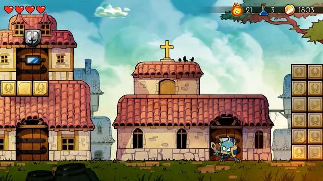 Wonder Boy: The Dragon's Trap прохождение ... #4 смотреть онлайн
