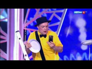 Владимир Дерябкин - Номер с тарелками. Субботний вечер. Концерт от 09.09.17