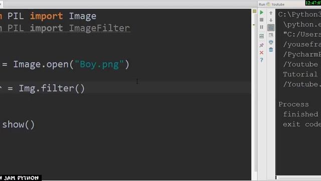 Python Tutorial 30 - Image Filter [arabic] смотреть онлайн