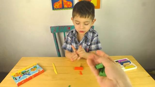 Как слепить из пластилина самолет, вертолет, ракету смотреть онлайн