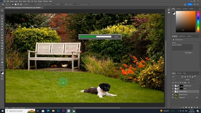 How to Use Generative Fill in Photoshop Beta | Tutorial For Beginners смотреть онлайн