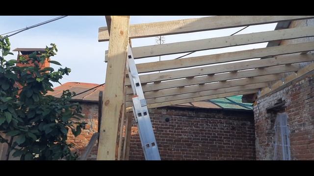 строим навес!