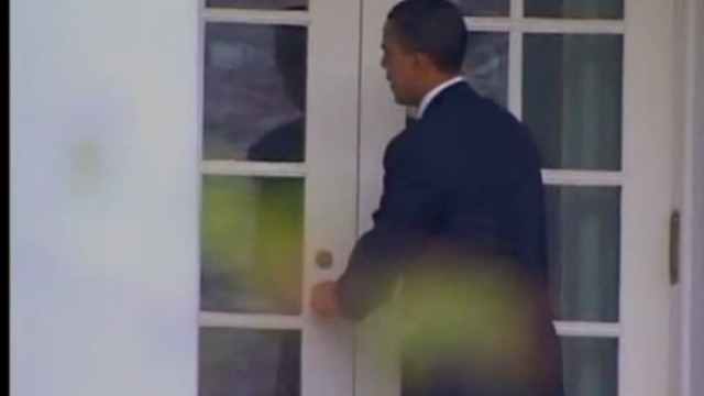 Барака Обаму не пустили в Белый дом смотреть онлайн