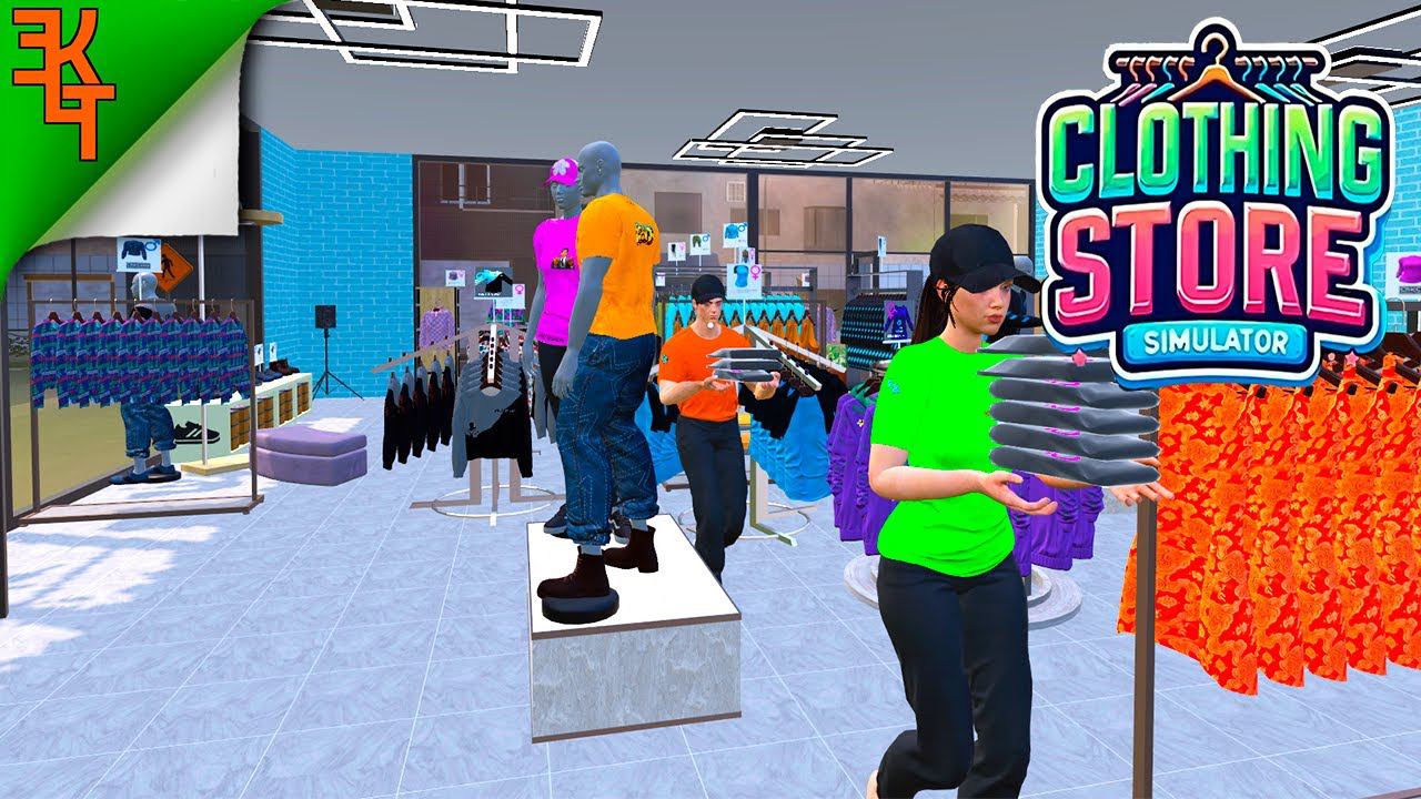БИЗНЕС ПОПЁР! CLOTHING STORE SIMULATOR #6 смотреть онлайн