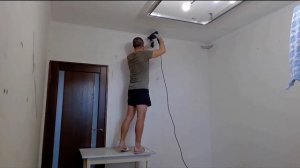 Световые линии / Натяжной потолок своими руками, часть 1