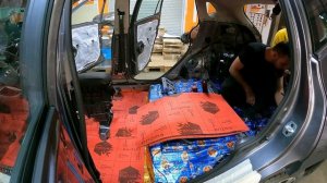 Полная шумоизоляция МОСКВИЧА 3 ЗА 10 МИНУТ