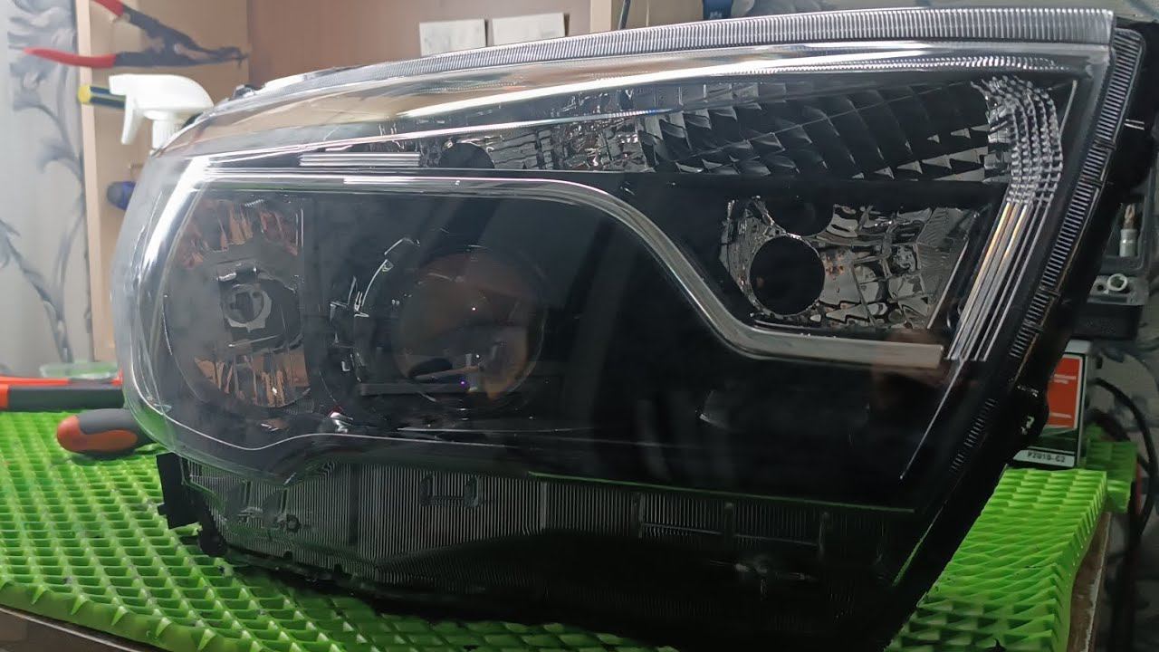 Bi led модули Dixel 2,5 в фары Лада Веста смотреть онлайн