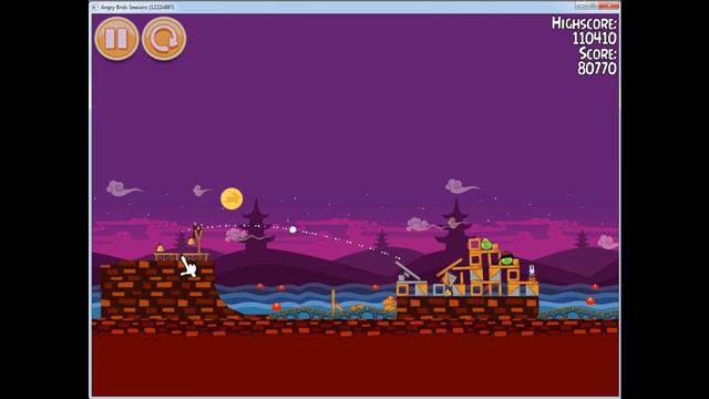 Angry Birds Seasons Mooncake Festival 1-12 three stars смотреть онлайн