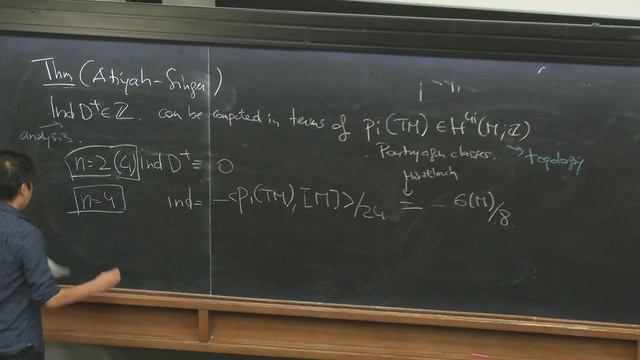 Families of Dirac Operators and Applications - 1 смотреть онлайн