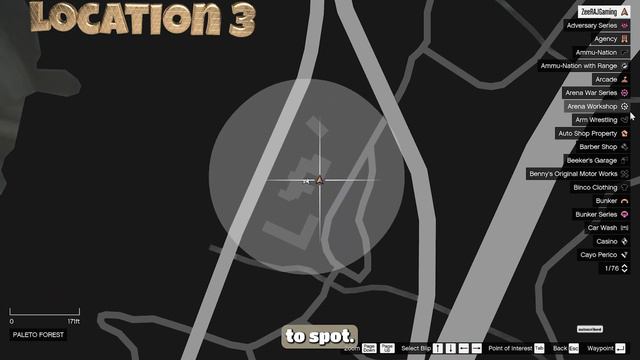 Gs Cache Locations Bayview Lodge Paleto Forest | GTA Online Gs Cache Locations Guide