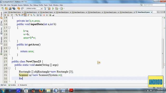 Array of Objects in Java смотреть онлайн