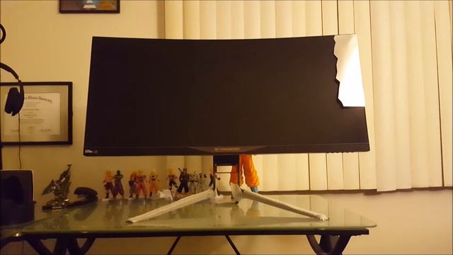 Unboxing-Acer Predator X34 Curved IPS NVIDIA G sync Gaming Monitor смотреть онлайн