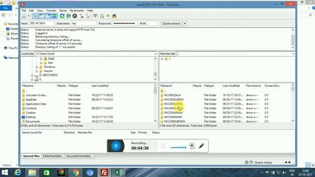 How to upload data on FTP via filezilla смотреть онлайн