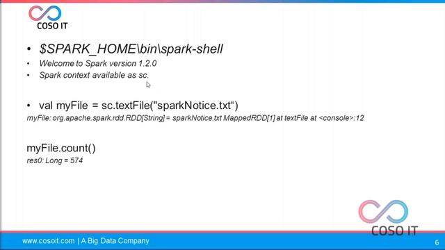 Spark Shell | Working with Spark Shell | Hadoop and Spark Tutorial | COSO IT смотреть онлайн