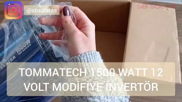 TOMMATECH 1500 WATT 12 VOLT MODİFİYE İNVERTÖR GENEL BAKIŞ смотреть онлайн