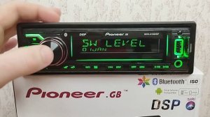 Магнитола Pioneer 816 процессорная DSP - распаковка