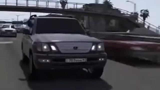 Обзор на Lexus LX470 в ГТА5/View to Lexus LX470 in GTA5 смотреть онлайн