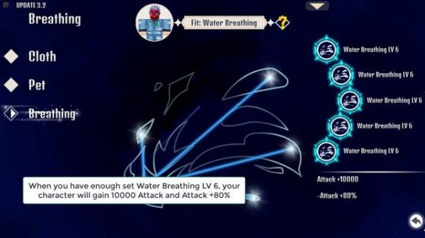 Demon Soul Simulator - Full Set of Breathing LEVEL 6 (MAX)