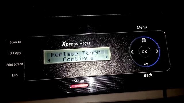 How to get print from Samsung laser printer after Cartridges lock смотреть онлайн