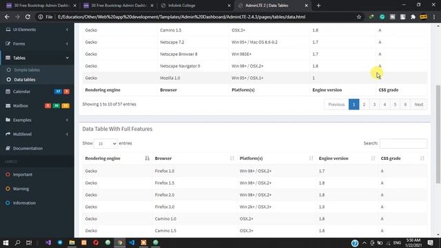 PHP Dynamic Website [PHP project in Amharic- Admin Side UI Design] смотреть онлайн