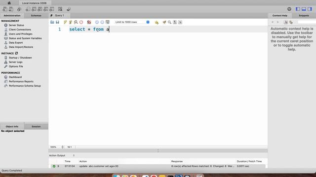 How to update data of MySQL table workbench смотреть онлайн