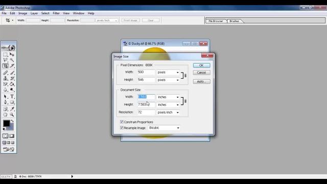 4 Photoshop 7 Image Resize смотреть онлайн