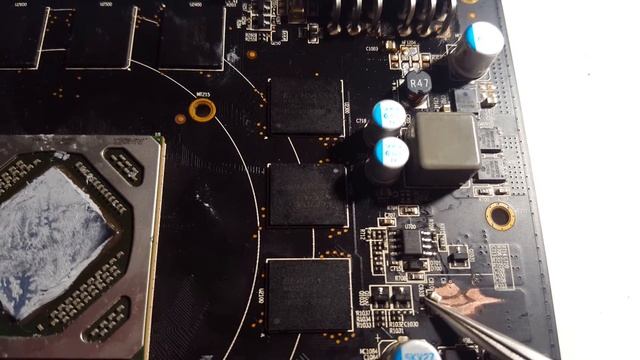 Sapphire Nitro R9 380 4GB Graphics Card Repair - Capacitors shorted - GPU Fixed смотреть онлайн
