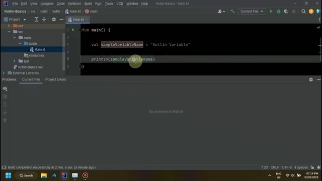 Kotlin Basic EP03 - Variable | Difference Between Val And Var | Kotlin | Kotlin Tutorial | @BashPSK смотреть онлайн
