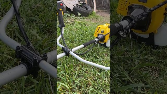 Бензотриммер/косилка hüter/ стоит покупать или нет!? смотреть онлайн