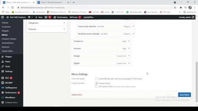 How to add custom links to WordPress Menu || Add External links to WordPress Menu смотреть онлайн