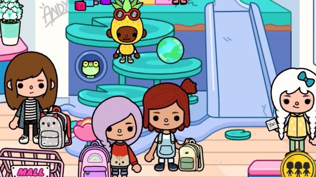 Мой день в Тока Бока 🛍 Идем с подругой на шопинг 🛍 Тока Бока 🛍 Тока лайф ворлд смотреть онлайн