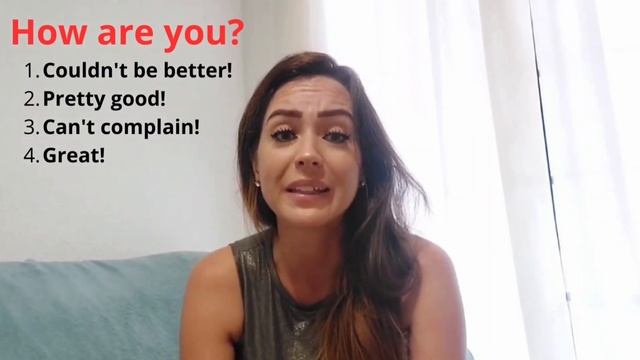 Как отвечать на вопрос "How are you?" смотреть онлайн