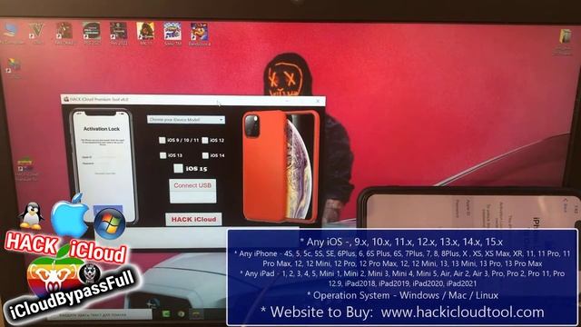 Easy ICloud Unlock Tool Locked To Owner Any IPhone IOS 15.6