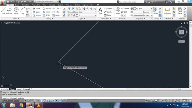 HOW TO DRAW RAY OR RAY-LINE ON AUTOCAD IN SIMPLE WAY(BENGALI)-S1-P4 смотреть онлайн