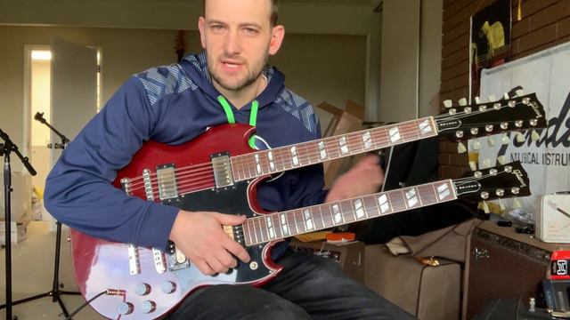 2001 Gibson EDS-1275 Double Neck SG