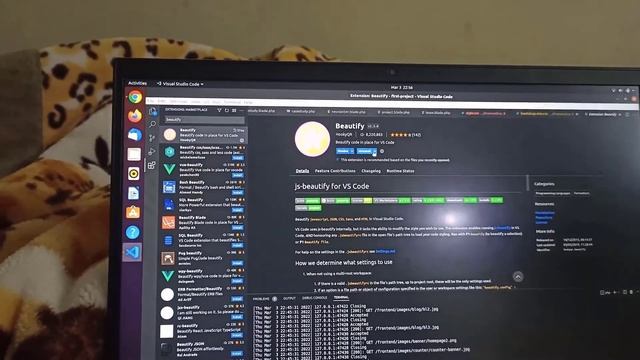 Auto Code format Using Beautify in Visual studio code in Hindi || HTML CSS Code Format смотреть онлайн