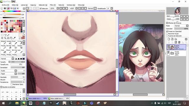 Alice Liddell - Alice Madness Returns (Speedpaint) смотреть онлайн