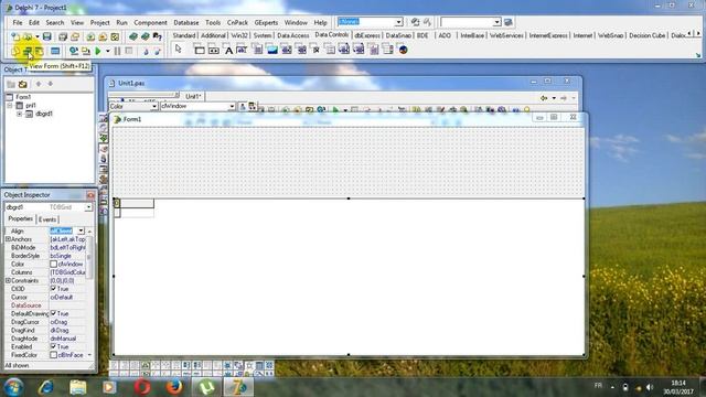 creation DBGrid sous delphi смотреть онлайн