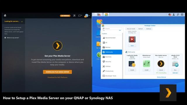 How to Setup a Plex Media Server on your Synology and QNAP NAS смотреть онлайн