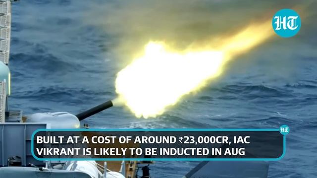 Made-in-India warship Vikrant completes phase #4 of sea trials | The journey so far смотреть онлайн