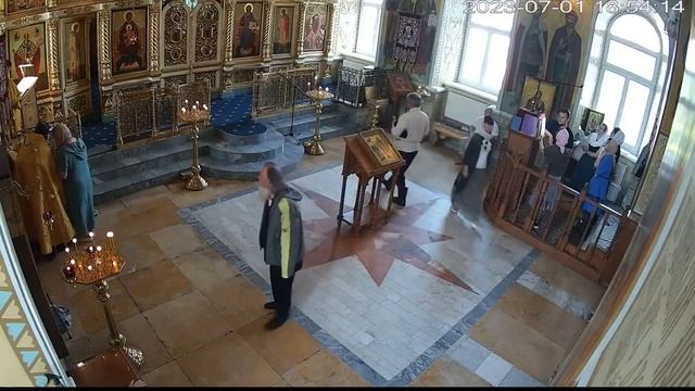 01.07.2023 года. Всенощное бдение. Прямая трансляция. смотреть онлайн