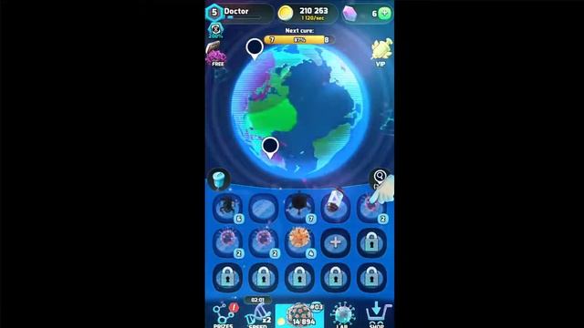 Merge Plague - Click & Idle Tycoon (Early Access) (Gameplay Android) смотреть онлайн