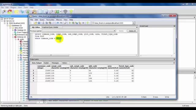 Hướng dẫn sử dụng câu lệnh Select để truy vấn dữ liệu lô rừng trong Postgres смотреть онлайн
